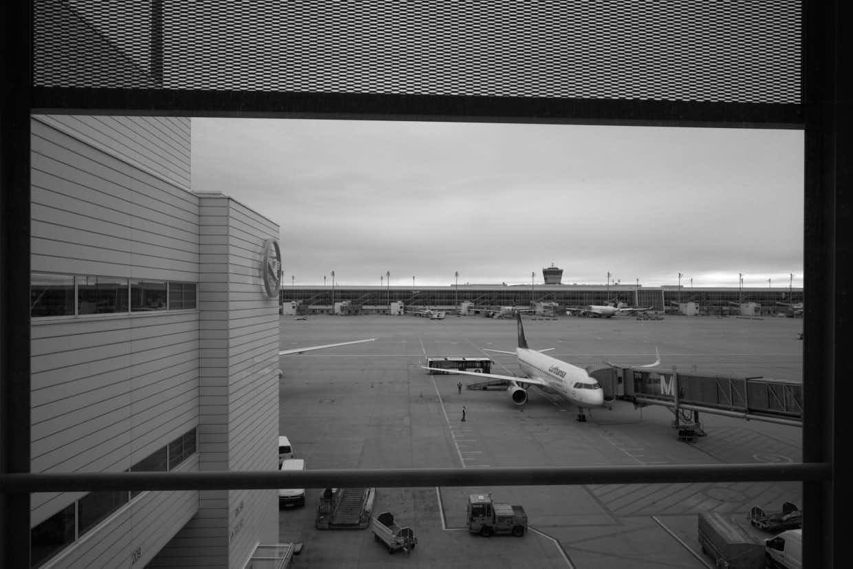 Waiting at the airport